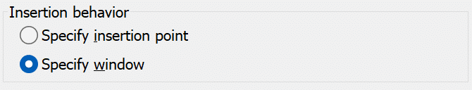Insert Table Dialog Box - AutoCAD Table