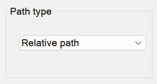 AutoCAD XREF Palette - Path Type