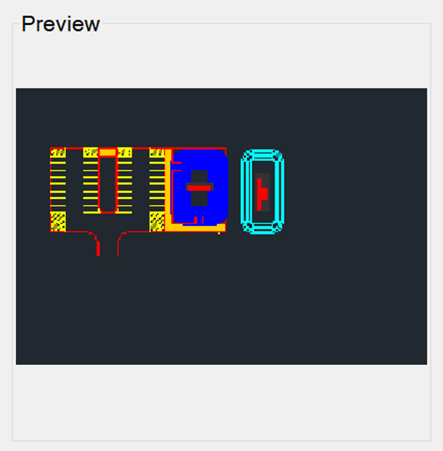 AutoCAD XREF Palette - Preview