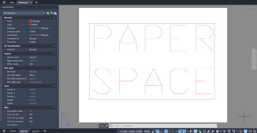 9 Key Things about AutoCAD Layout or Paper Space