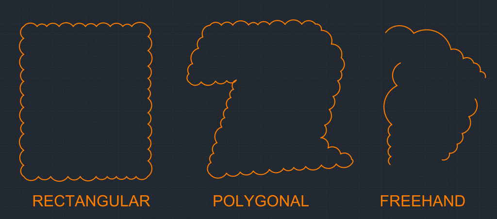 Revision Cloud - AutoCAD Drawing Tools