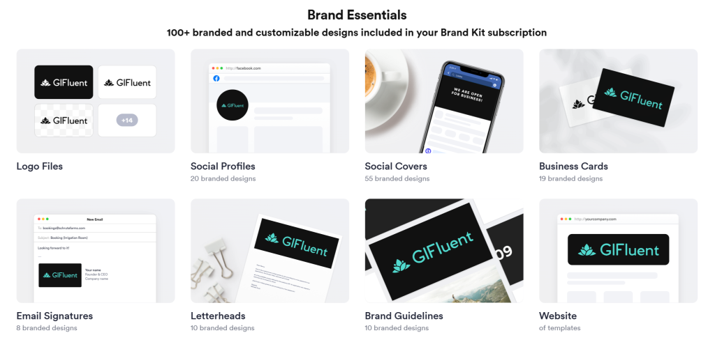 Looka Brand Kit Essentials