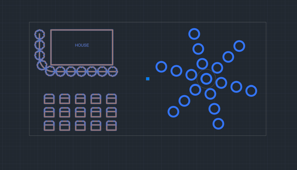 Group - AutoCAD Array