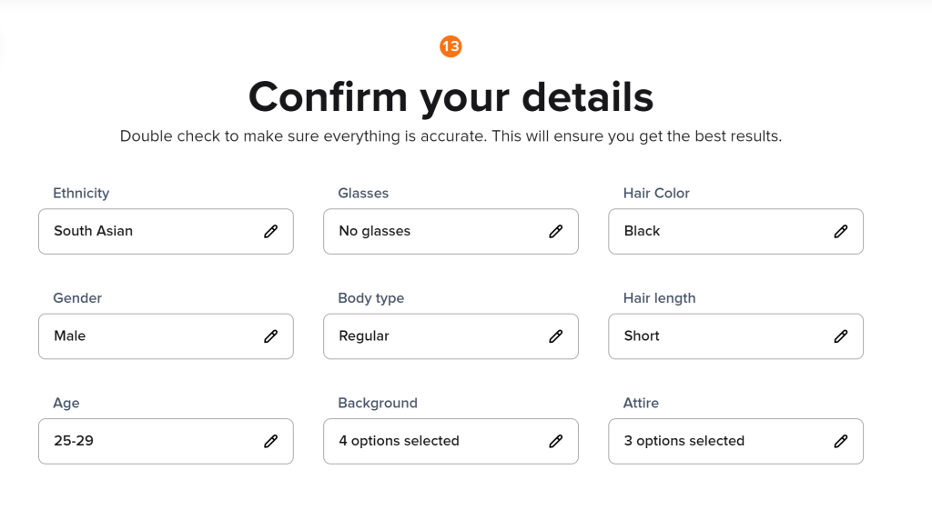 Step 15: Confirm Details - Aragon AI
