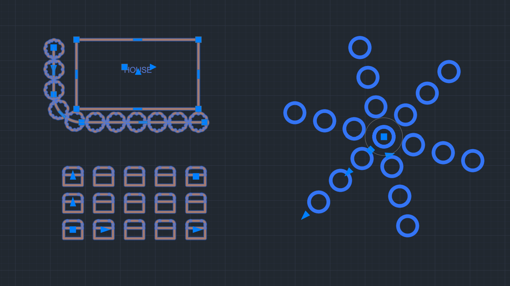 Ungroup - AutoCAD Array