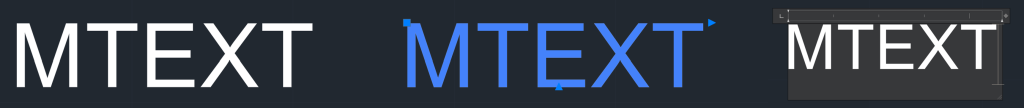 AutoCAD MText
