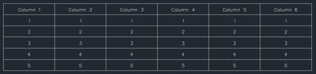 AutoCAD Table Data Link - 6
